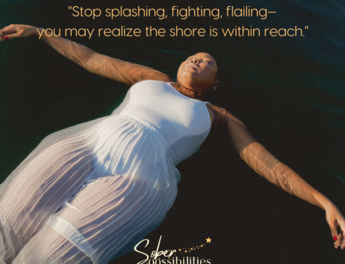Stop Flailing to See the Shore: Finding Clarity in Stillness